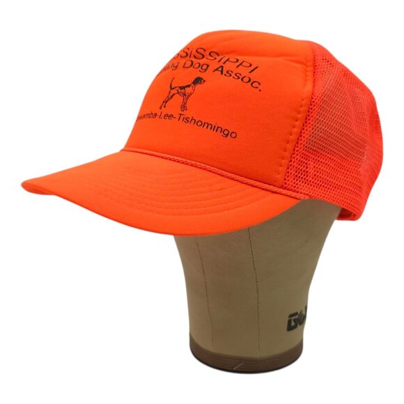 Mississippi Hunting Dog Association Mesh Snapback Cap Trucker Baseball Foam Hat - Picture 2 of 14